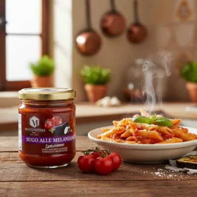 Sos Pomidorowy z Bakłażanem