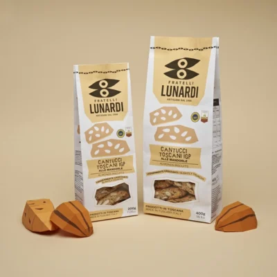 Toskańskie PGI Cantucci z migdałami – tradycyjne włoskie ciasteczka