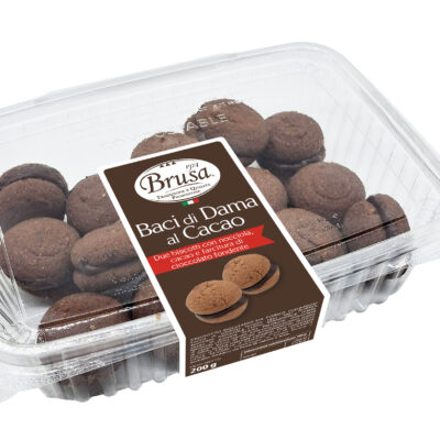 Baci di Dama Czekoladowe